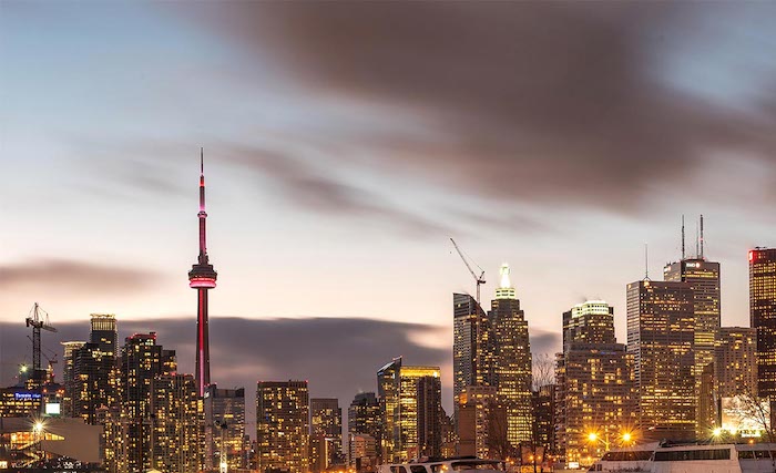 Toronto View of Downtown Toronto