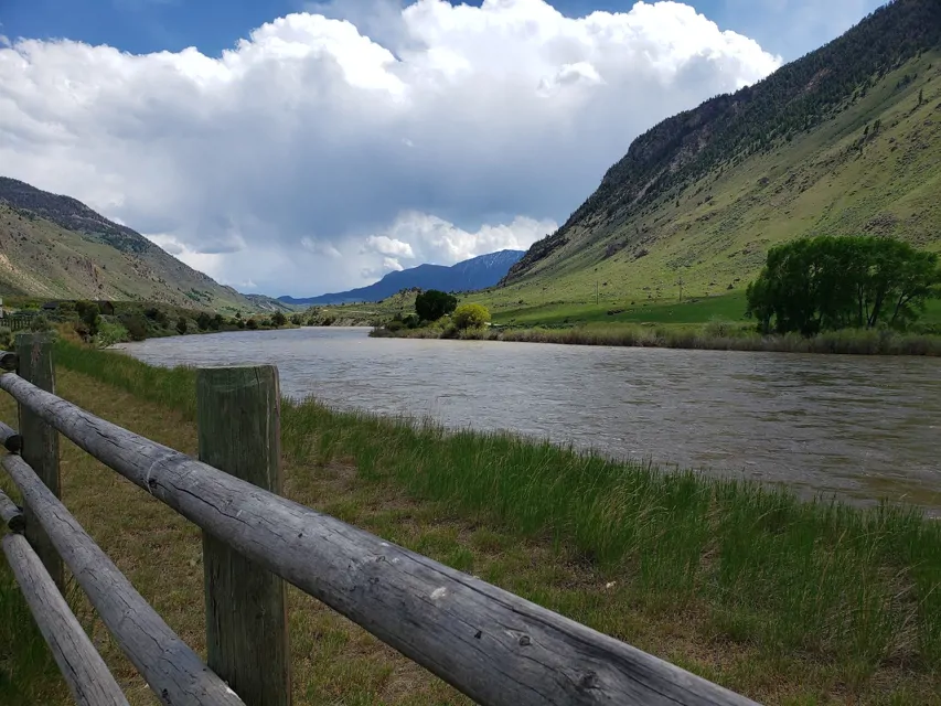 River in Montana River in Montana
