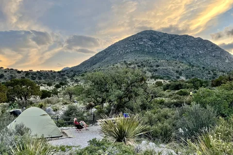 Pine Springs Campground - Guadalupe Mountains National Park