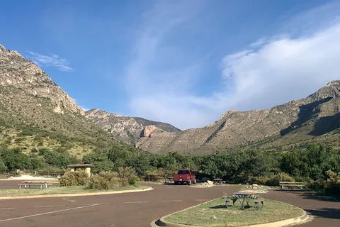 Pine Springs Campground - Guadalupe Mountains National Park