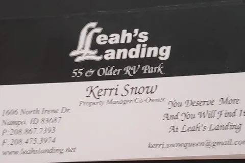 Leah's Landing Senior RV Park (55+)