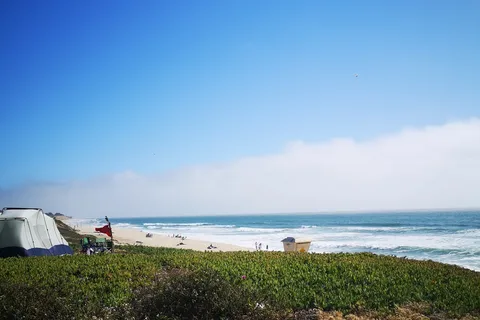 Francis Beach and Campground - Half Moon Bay State Beach