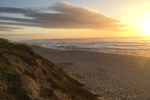 Francis Beach and Campground - Half Moon Bay State Beach