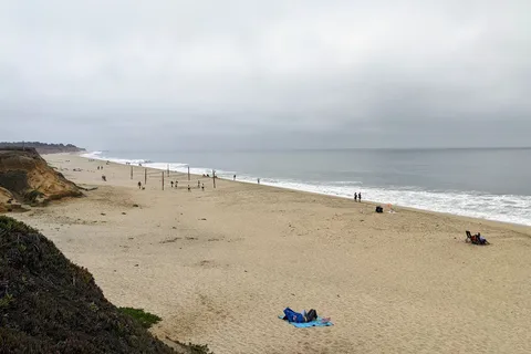 Francis Beach and Campground - Half Moon Bay State Beach