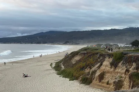 Francis Beach and Campground - Half Moon Bay State Beach