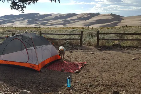 Pinon Flats Campground - Great Sand Dunes National Park