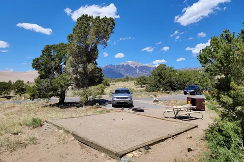 Pinon Flats Campground - Great Sand Dunes National Park