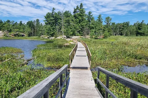 Grundy Lake Provincial Park Main Entrance