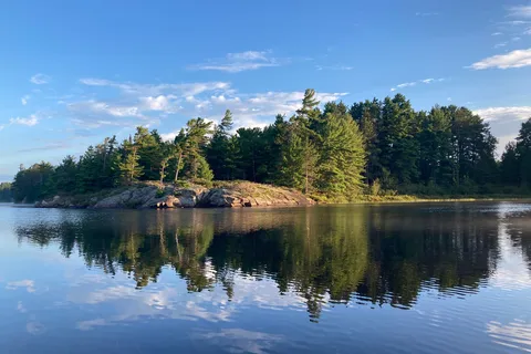 Grundy Lake Provincial Park Main Entrance