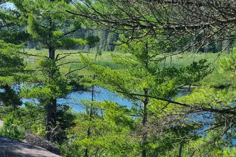 Grundy Lake Provincial Park Main Entrance