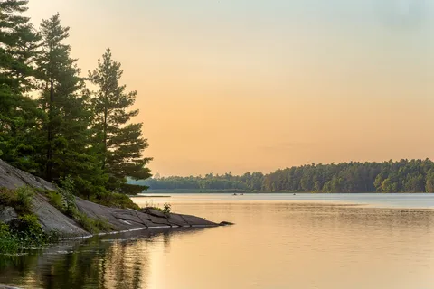 Grundy Lake Provincial Park Main Entrance
