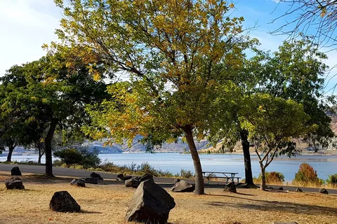 Spring Canyon Campground - Lake Roosevelt National Recreational Area