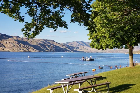 Spring Canyon Campground - Lake Roosevelt National Recreational Area
