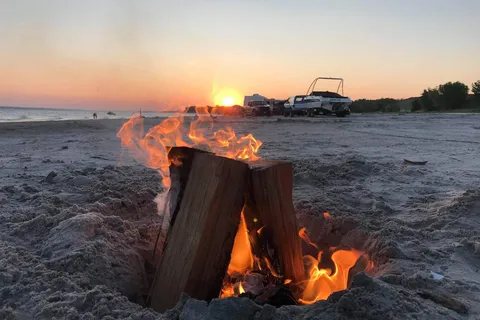 Sandy Beach - Lake McConaughy State Recreation Area