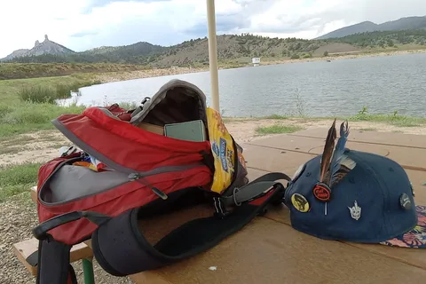 Lake Capote Recreational Area Ute Indians
