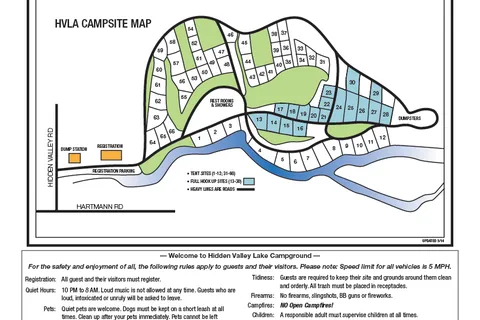 Hidden Valley Lake RV Park Campground