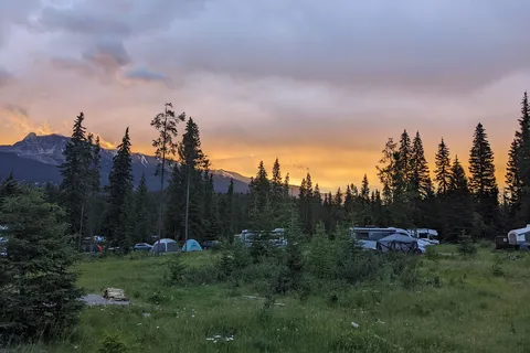 Wapiti Campground - Jasper National Park