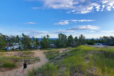 Manistique Lakeshore Campground