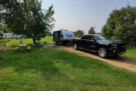 Crystal Lake Campground Strum, Wisconsin