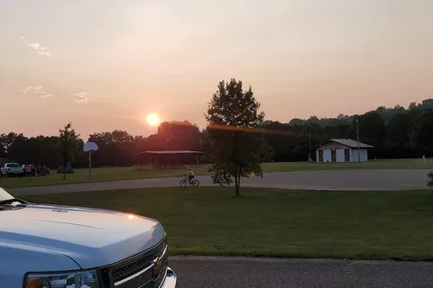 Crystal Lake Campground Strum, Wisconsin
