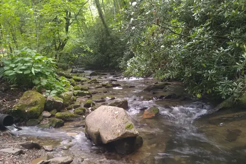 Tumbling waters campground and trout pond