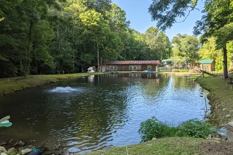 Tumbling waters campground and trout pond
