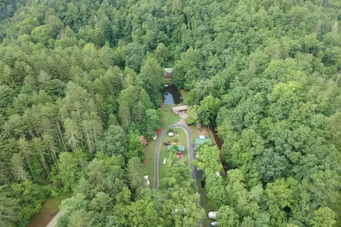 Tumbling waters campground and trout pond