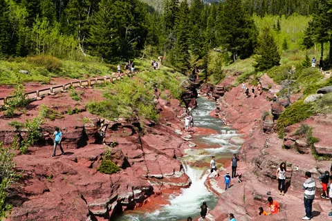 Waterton Lakes National Park of Canada