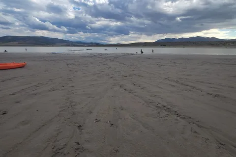 Sandy Beach at Yuba Lake