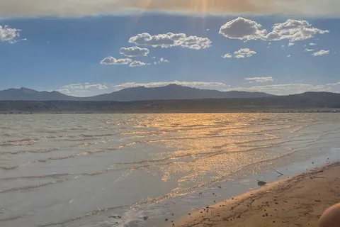 Sandy Beach at Yuba Lake