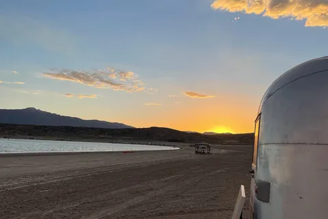 Sandy Beach at Yuba Lake