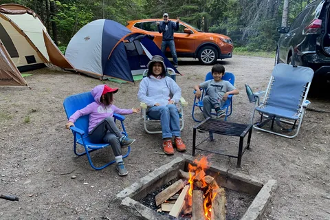 Whitesand Lake Campground - Rainbow Falls Provincial Park