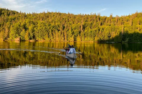 Whitesand Lake Campground - Rainbow Falls Provincial Park