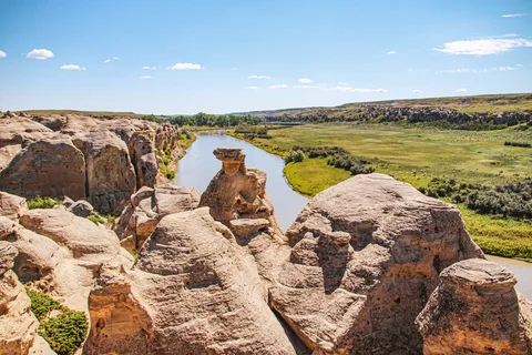 Writing on Stone Provincial Park