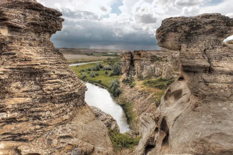 Writing on Stone Provincial Park