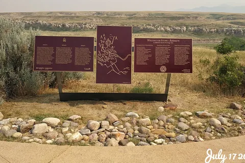 Writing on Stone Provincial Park