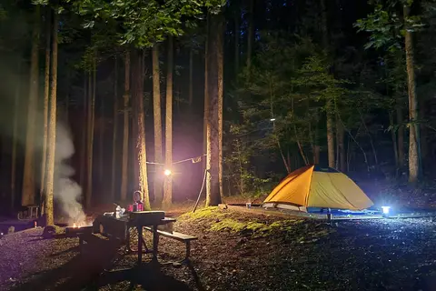 Cosby Campground - Great Smoky Mountains National Park