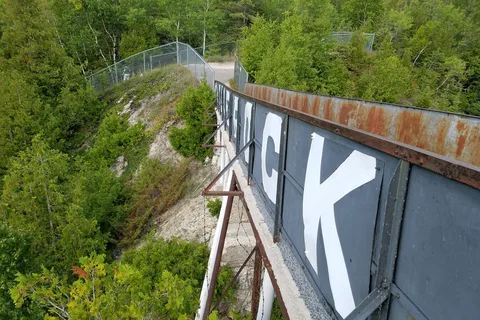 Castle Rock Mackinac Trail