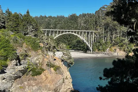 Russian Gulch State Park