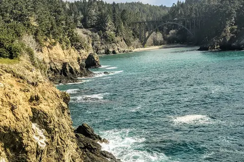 Russian Gulch State Park