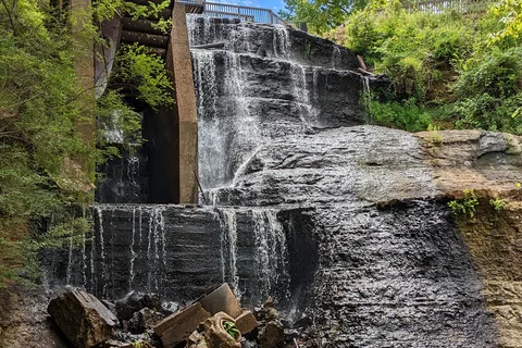 Dunns Falls Water Park Pat Harrison Waterway District