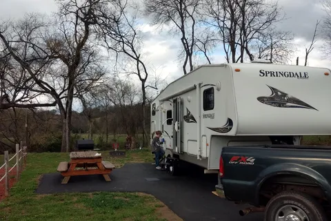 Buddy Bear in the Smokies RV Campground