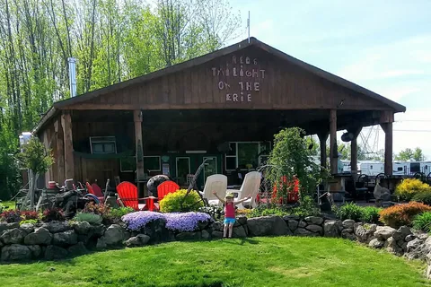 Twilight on the Erie RV Resort