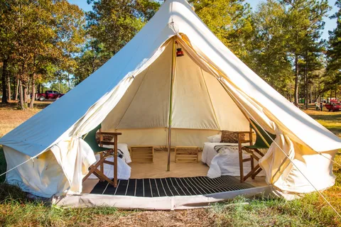 Fields of New Market Campground at Texas Renaissance Festival