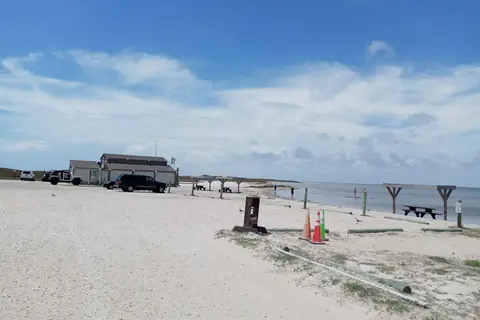 Bird Island Basin Campground - Padre Island National Seashore