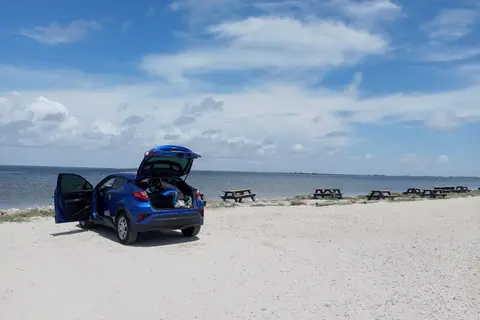 Bird Island Basin Campground - Padre Island National Seashore