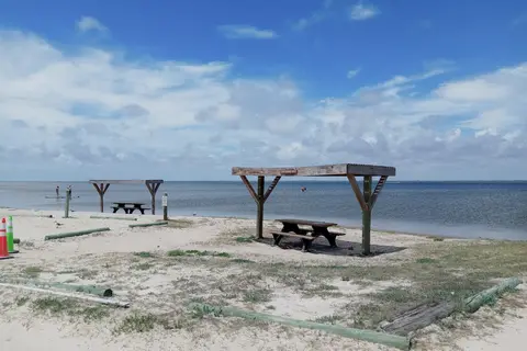 Bird Island Basin Campground - Padre Island National Seashore