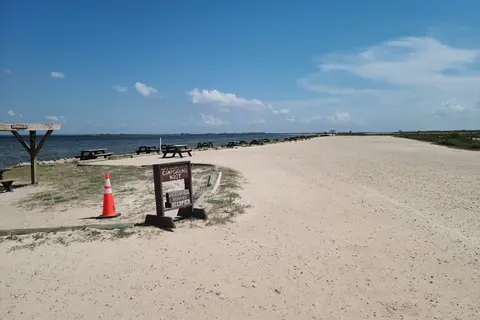 Bird Island Basin Campground - Padre Island National Seashore