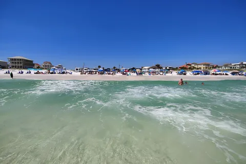 Camping on the Gulf