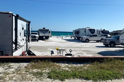 Camping on the Gulf